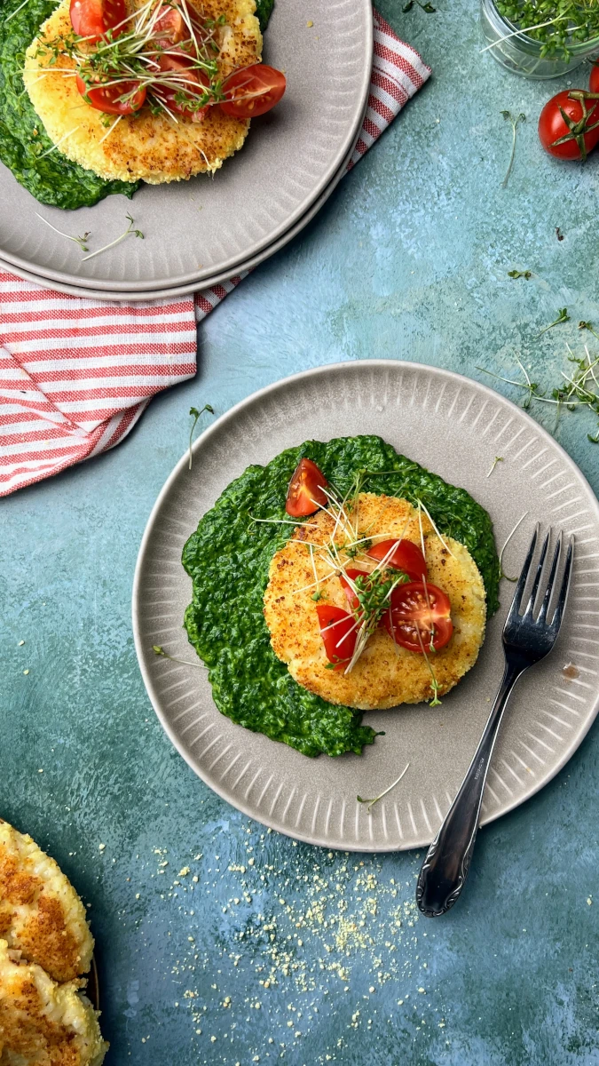 Knusprige Risotto-Cakes 