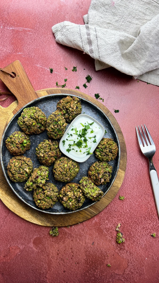 Kidneybohnen Falafel aus dem Ofen 