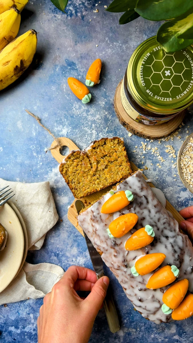 Aargauer Rüeblitorte-Bananenbrot 