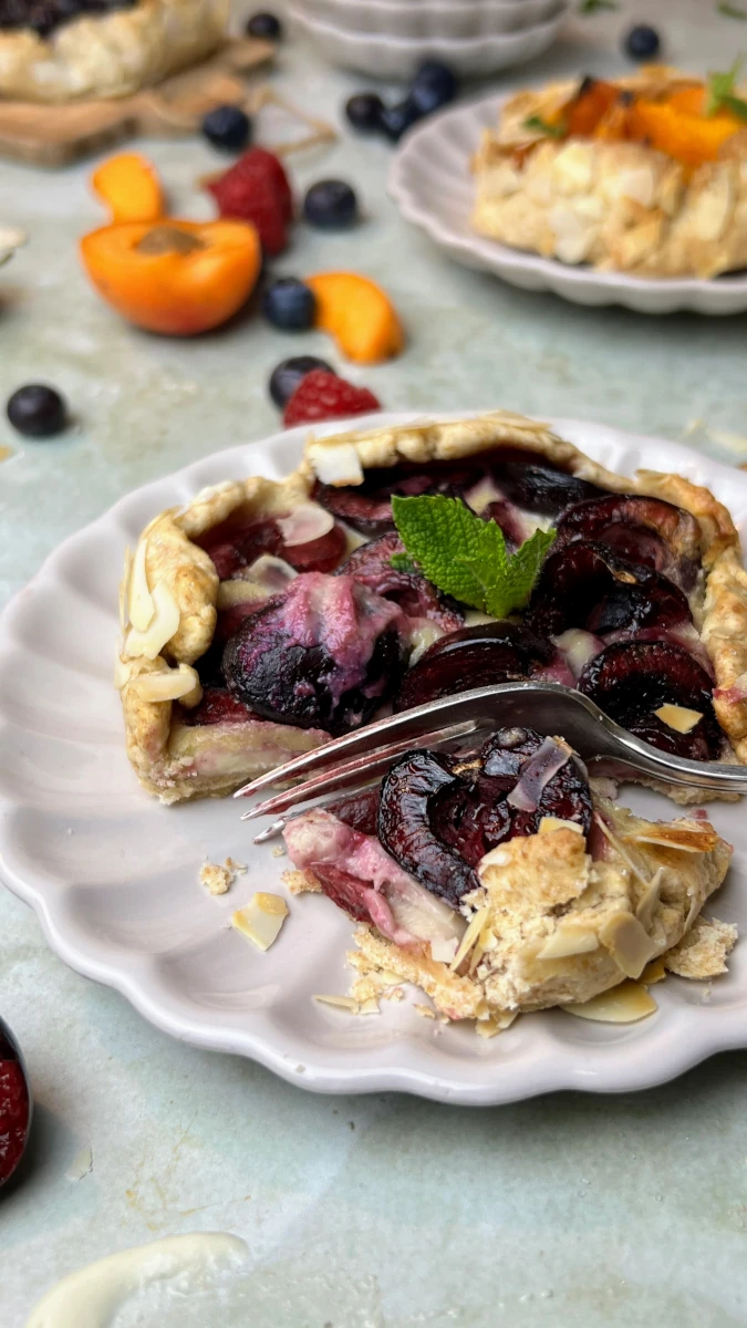 Mini Galettes mit cremiger Überraschung 