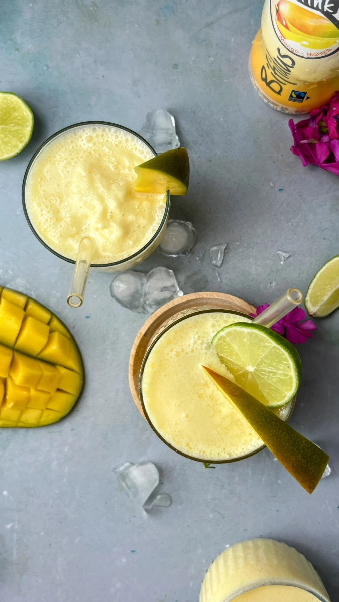 Whipped Mango Drink 